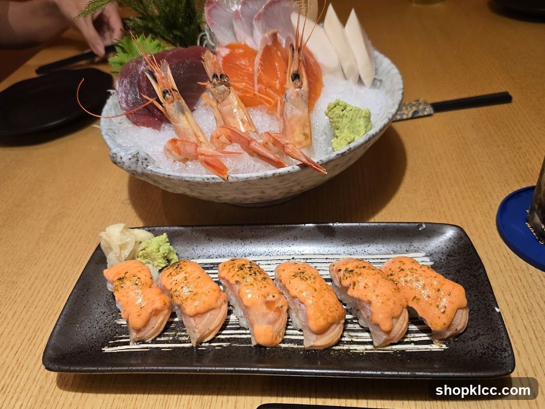 Sashimi and Sushi Platter