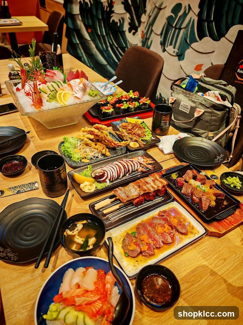 Japanese Food Spread