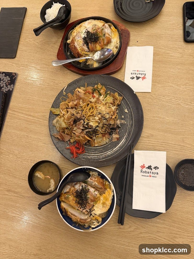 Japanese Food Spread