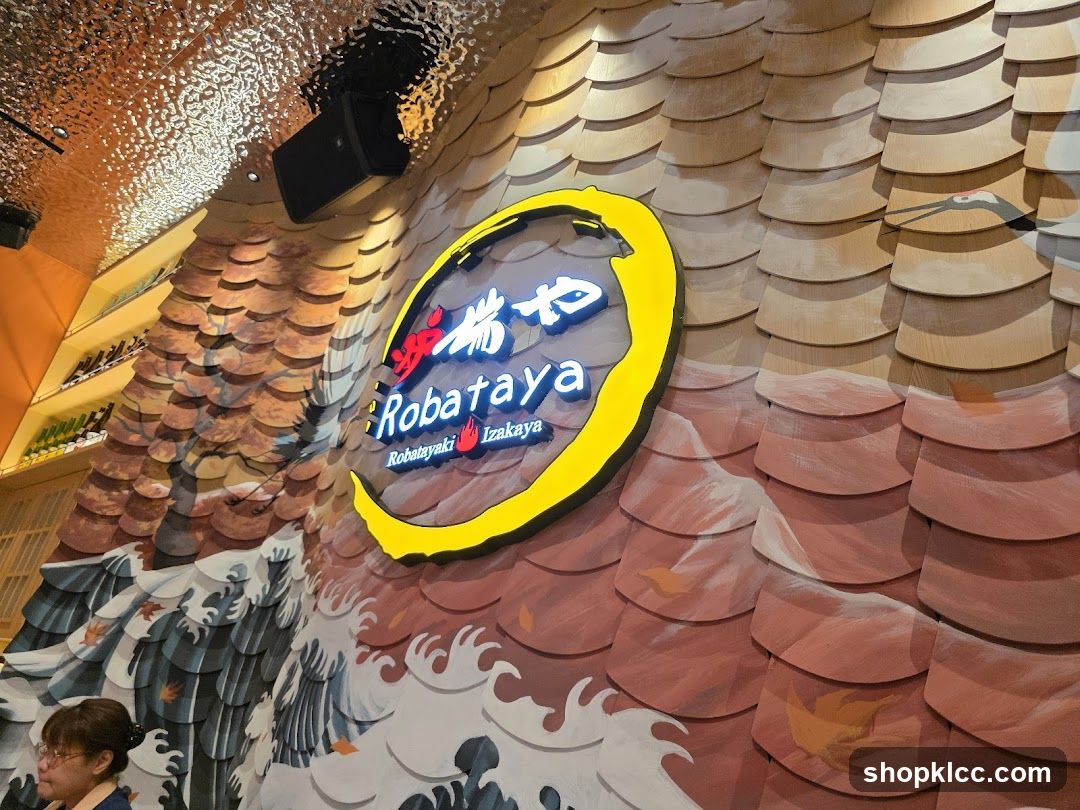 Robataya Izakaya Signage