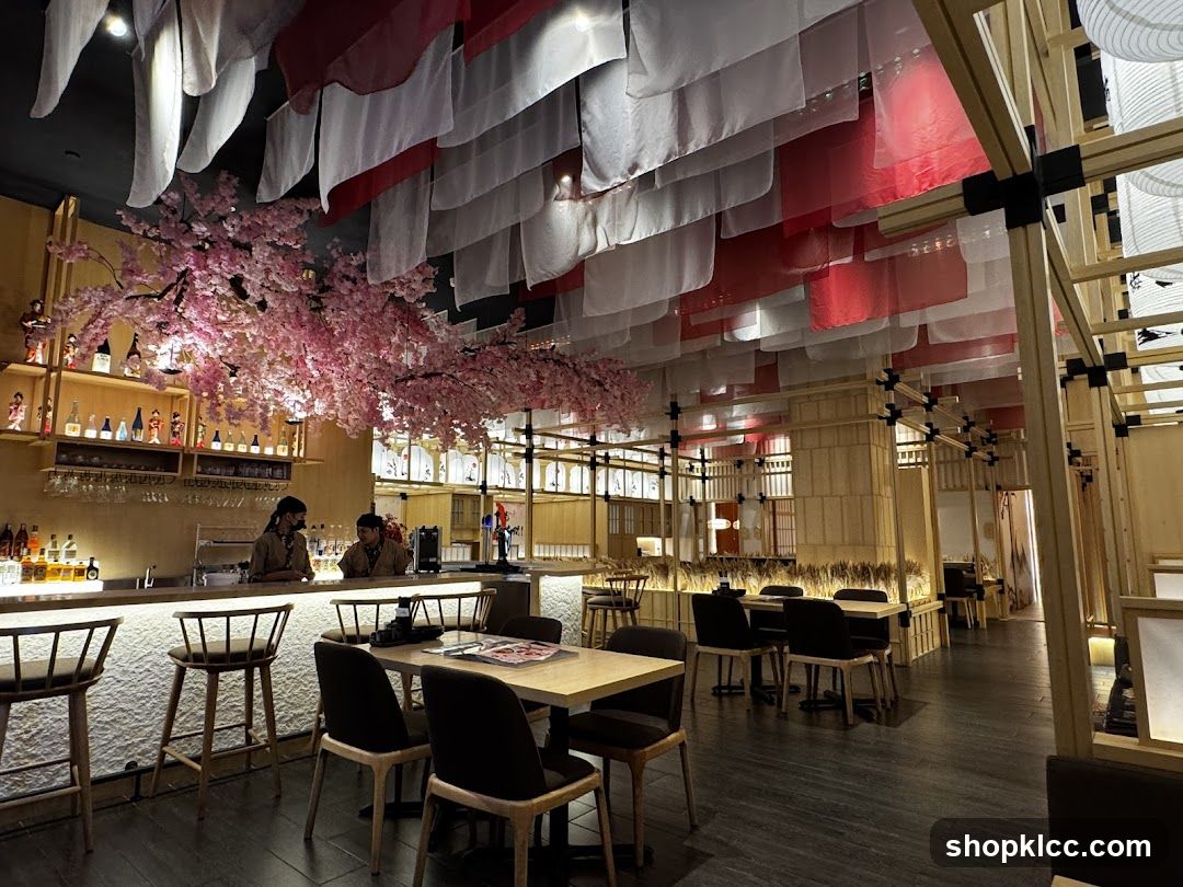 Japanese Restaurant Interior