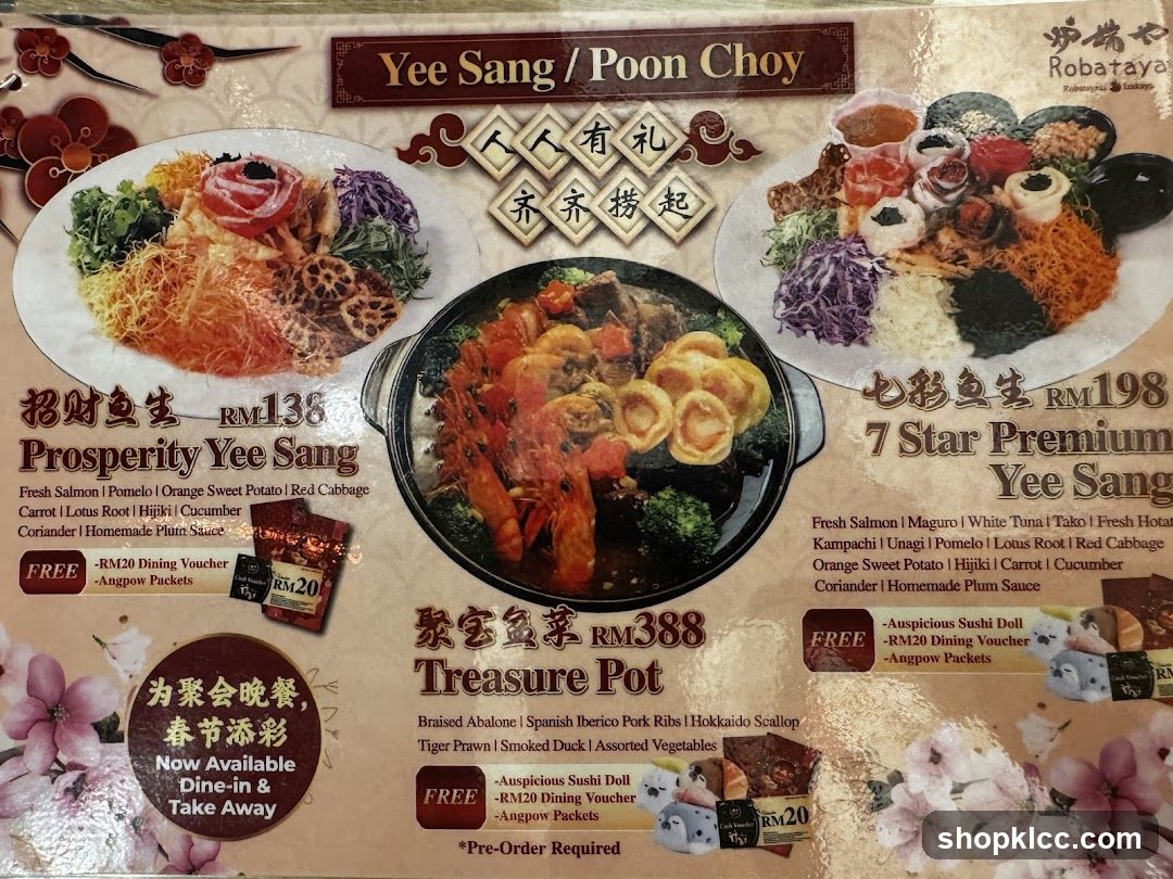 Yee Sang / Poon Choy
