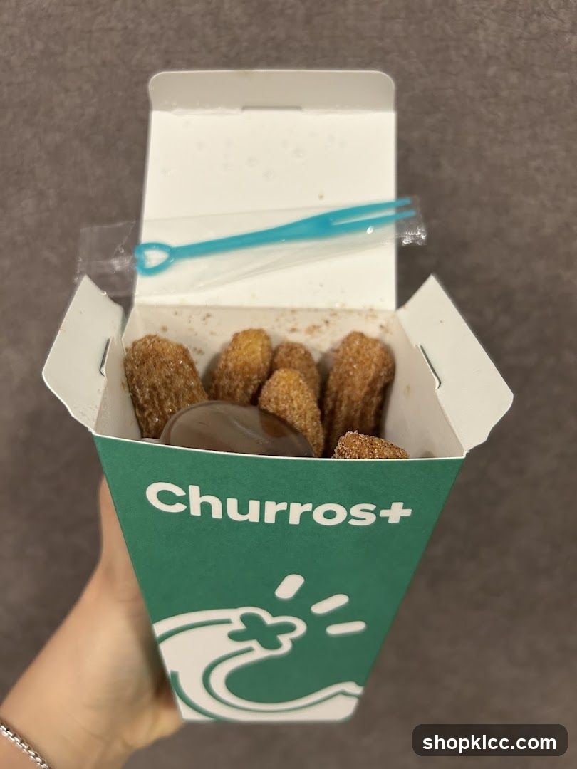 Churros with Chocolate Dip