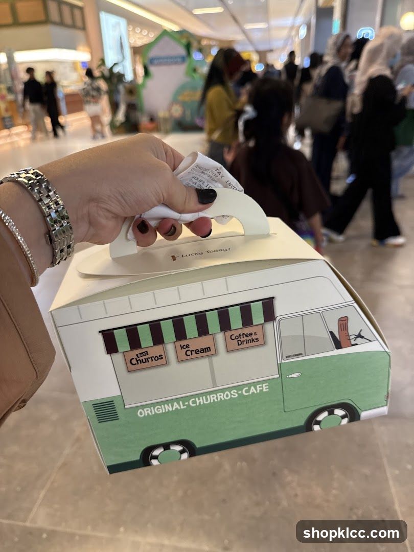 Churros Cafe Takeaway Box