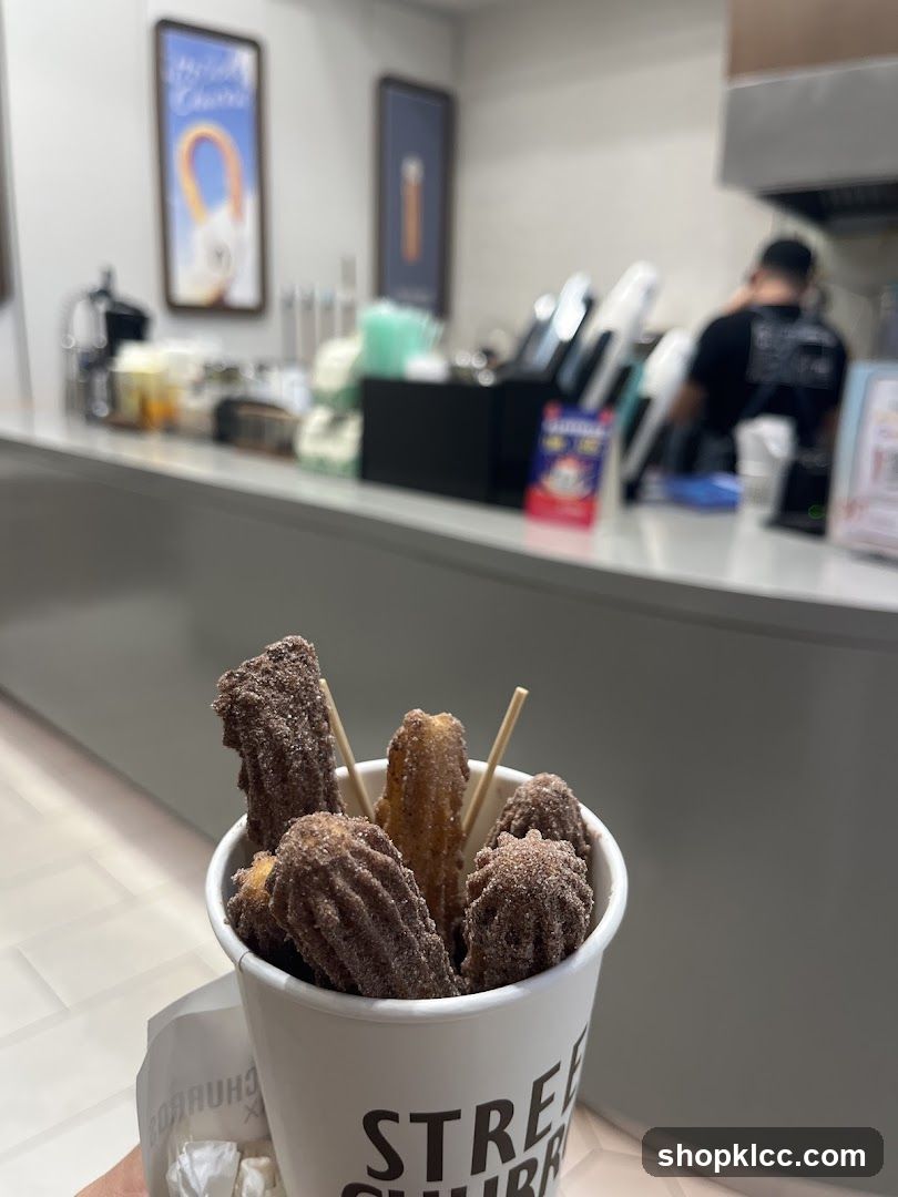 Churros in a Cup