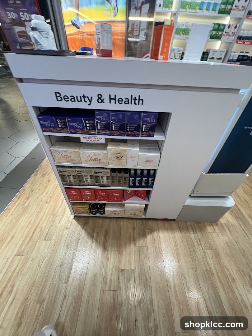 Beauty & Health Display