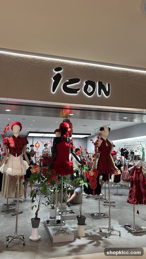 Store Display with Chinese New Year Decorations