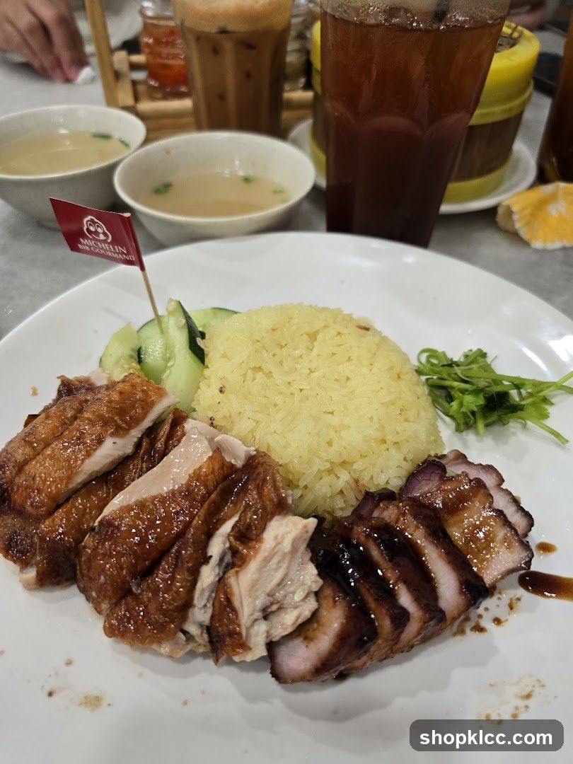 Hainan Chicken Rice Plate