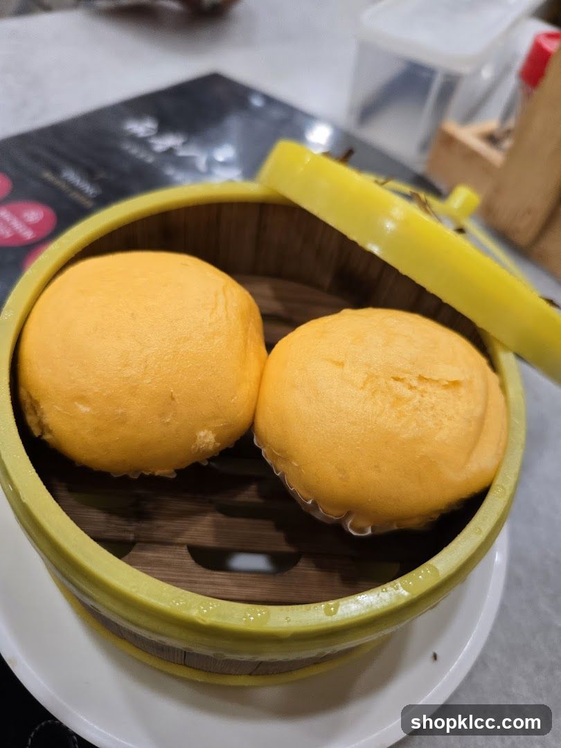 Steamed Buns in Bamboo Steamer