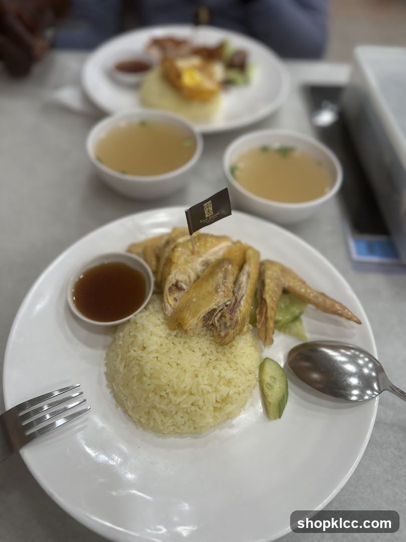 Hainan Chicken Rice Meal