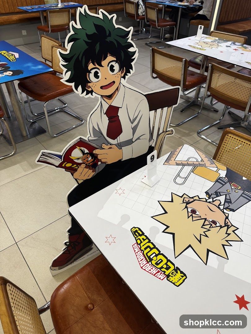 My Hero Academia Cafe Interior