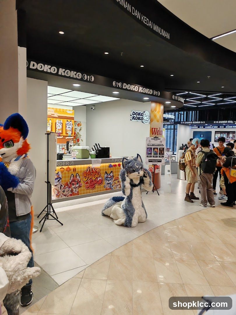 Furry Character Event at Doko Koko
