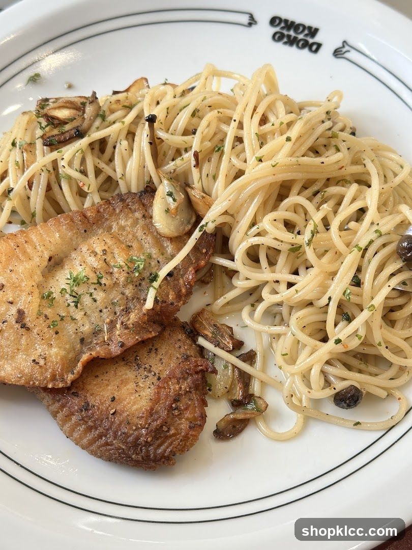 Pasta and Fish Dish