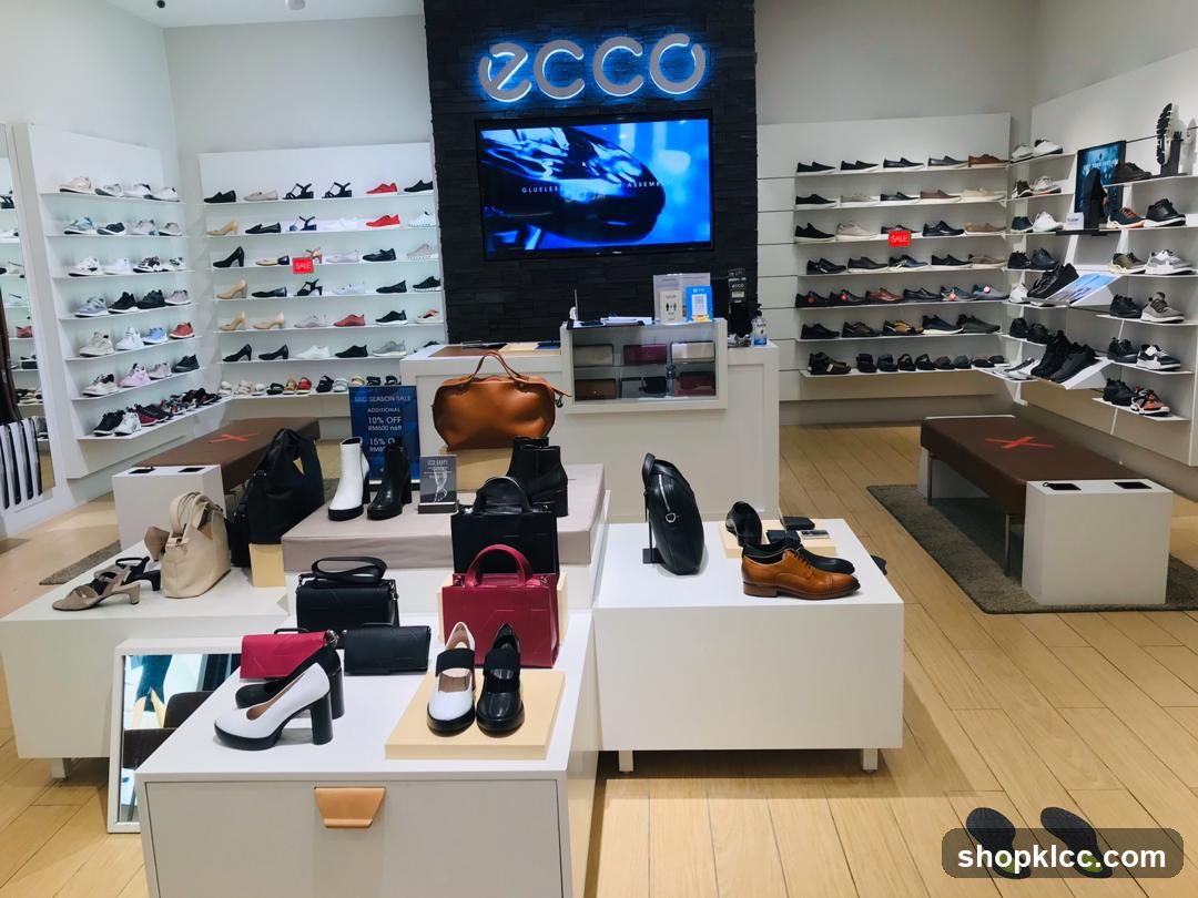 Ecco Shoe Store Interior