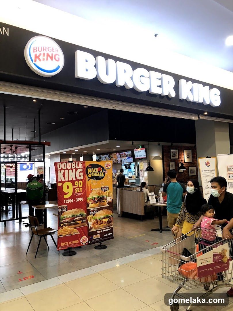 Burger King storefront interior view