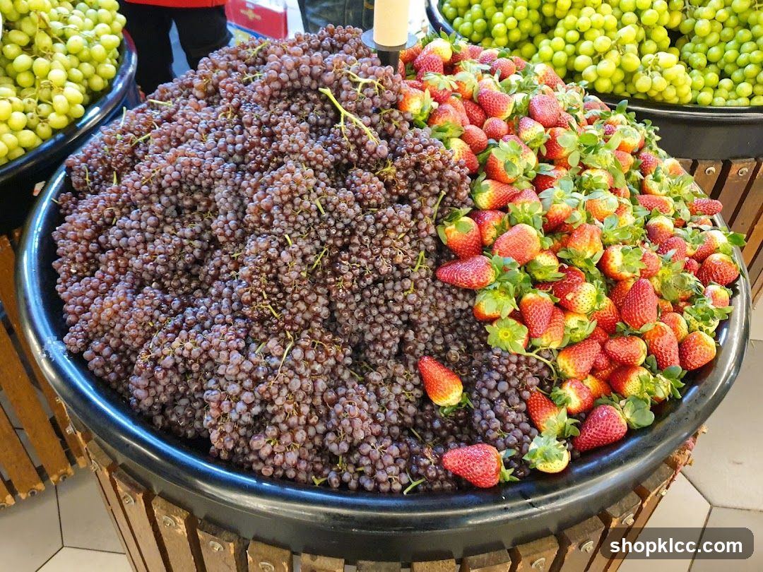Grapes and Strawberries