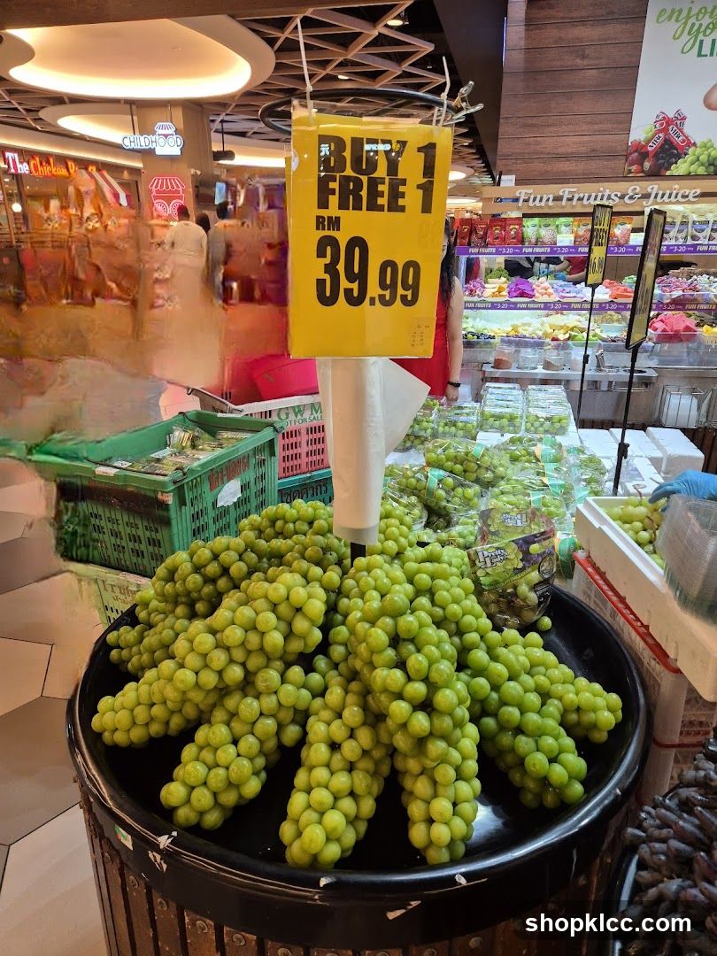 Grapes on Display