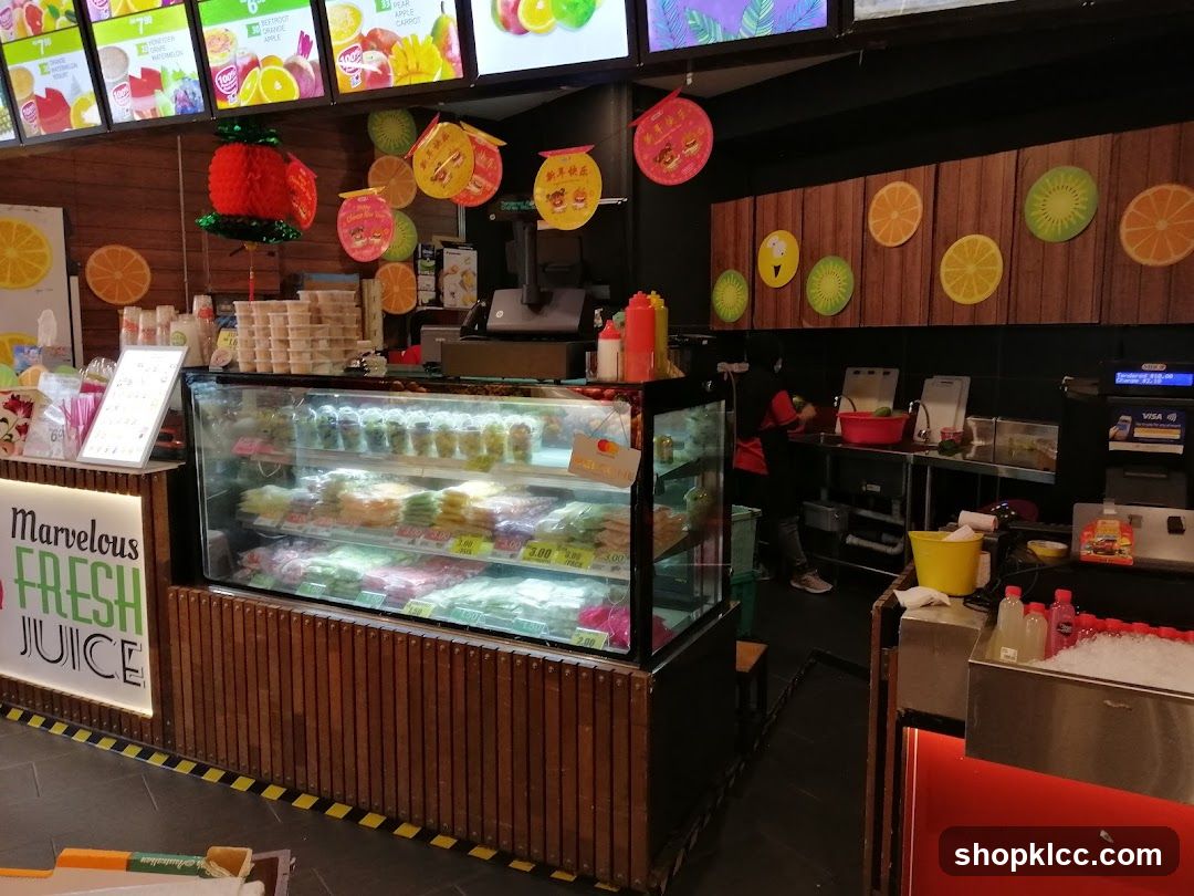 Juice Bar Counter