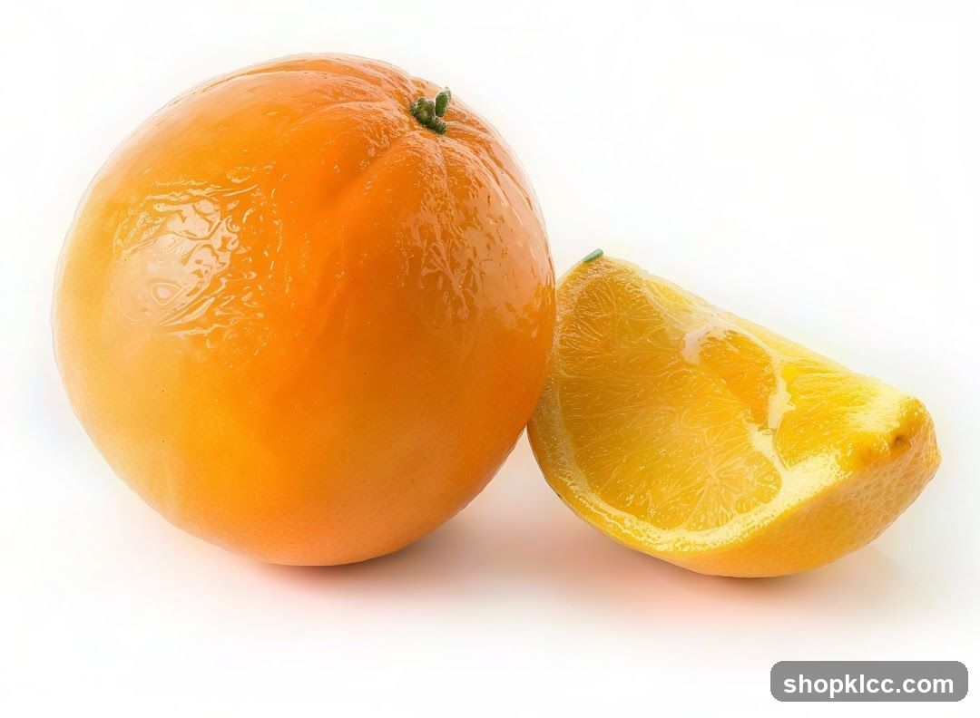 Orange and Slice