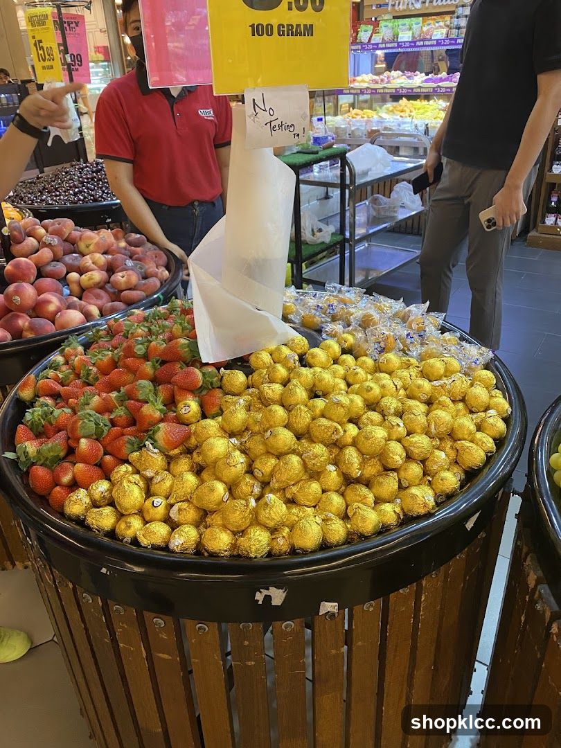 Fruit and Chocolate Display