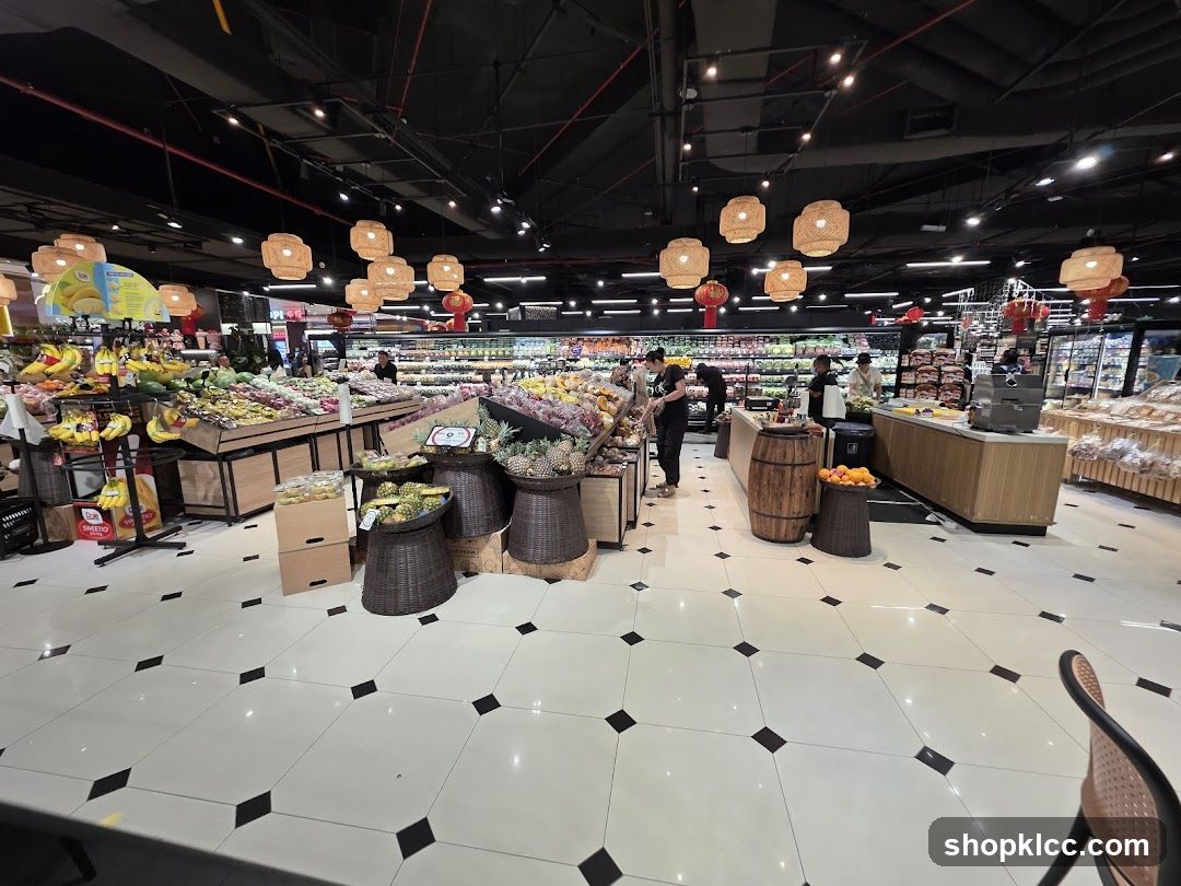 Supermarket Produce Section