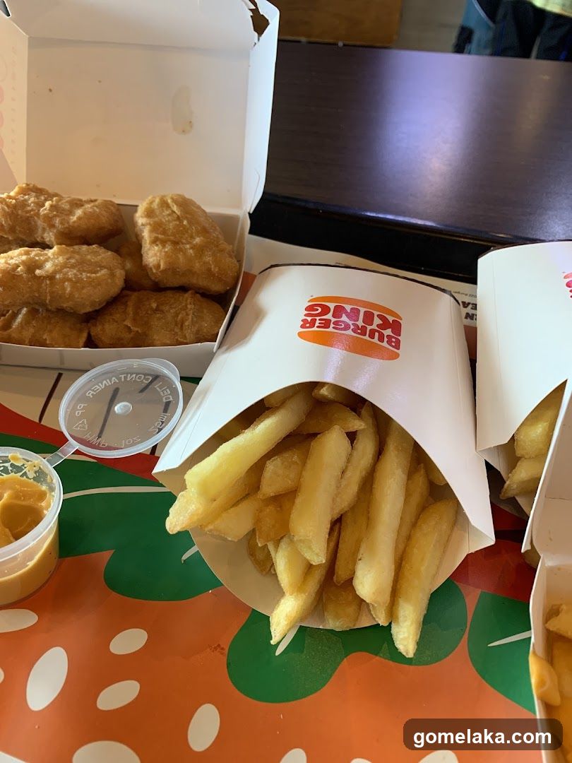 Burger King Food Order