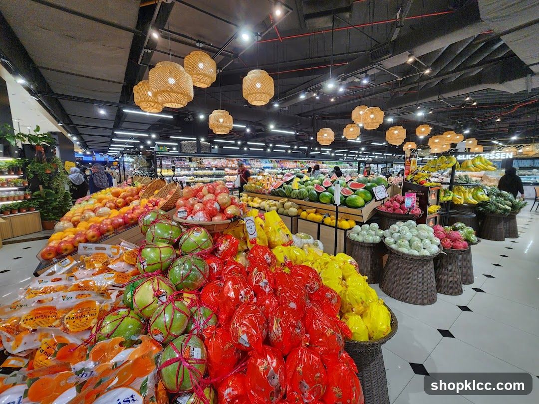 Supermarket Produce Aisle