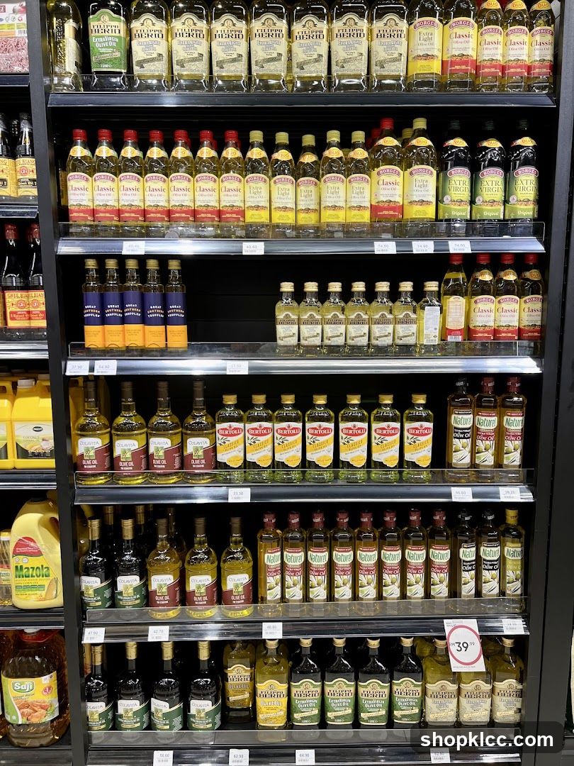 Olive Oil Display