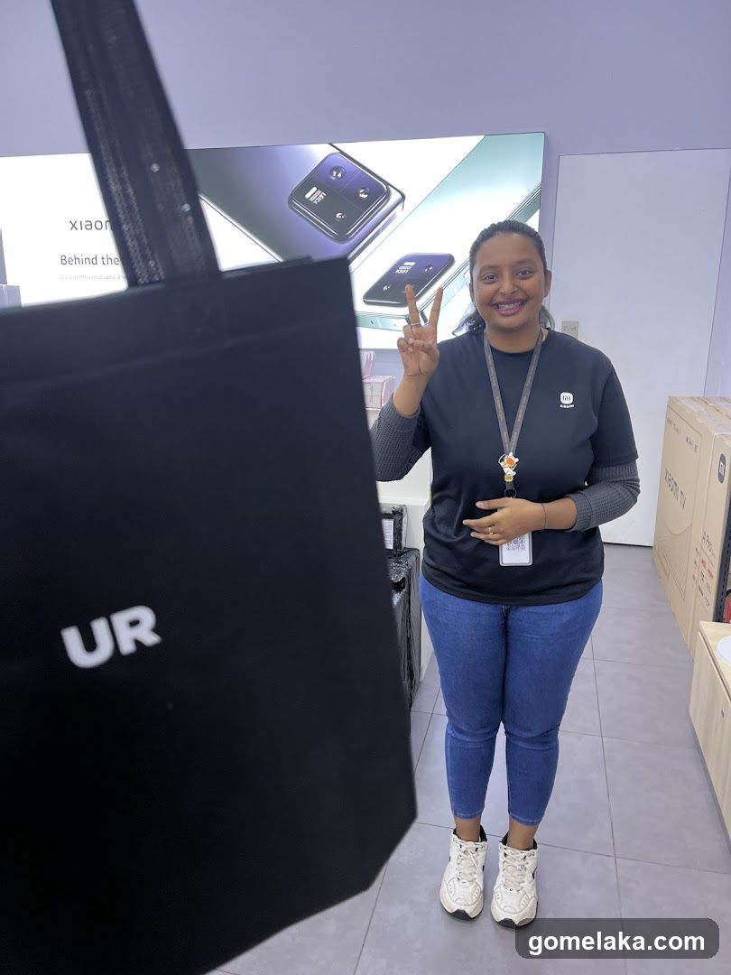 Employee in retail store