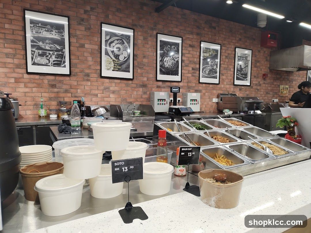 Food Service Counter