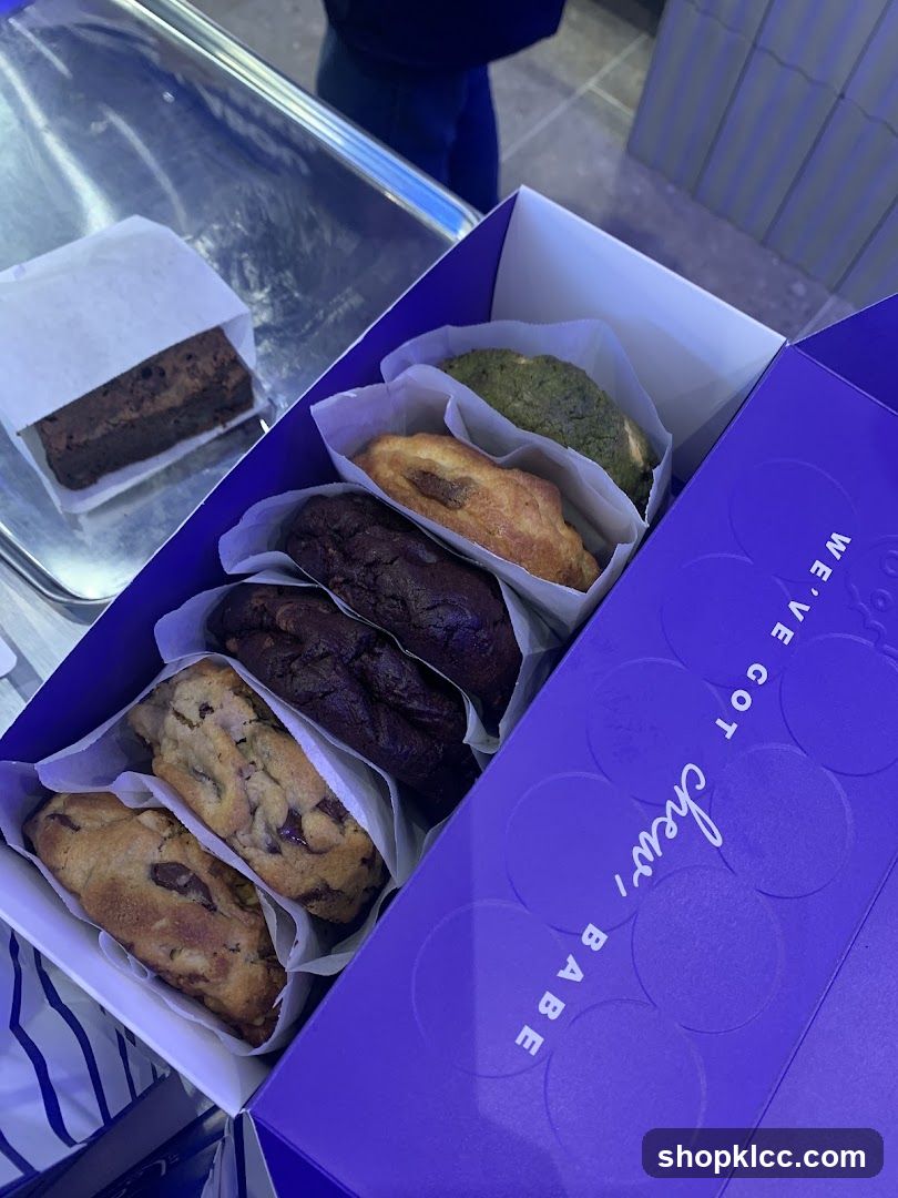 Assorted Cookies and Brownie