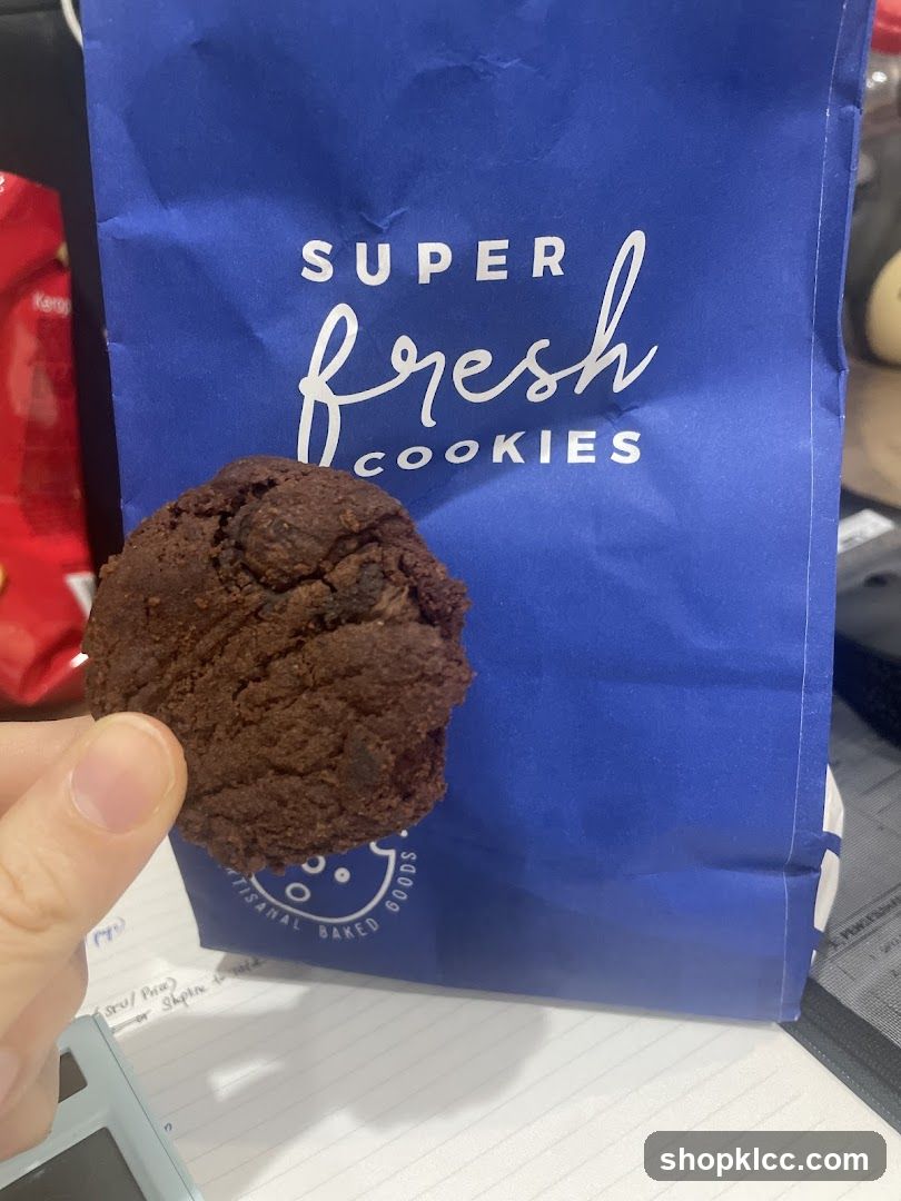 Chocolate Cookie and Bag