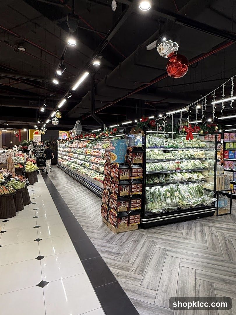 Supermarket Produce Aisle