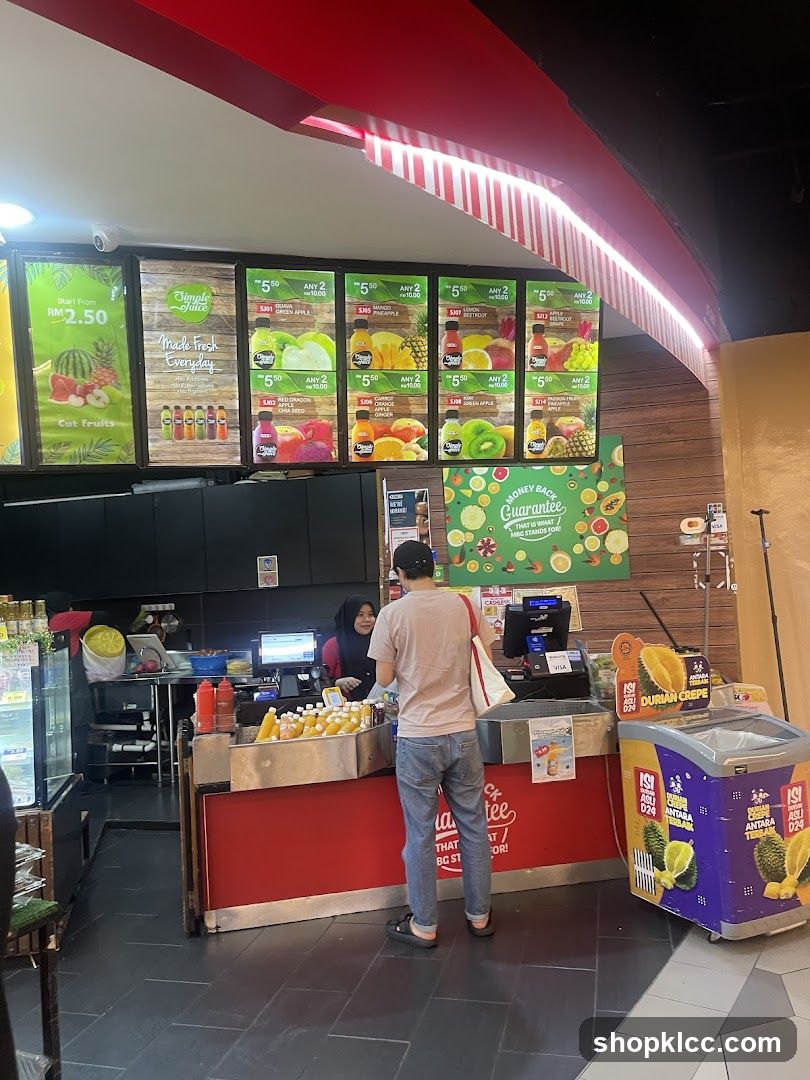 Juice Bar Counter