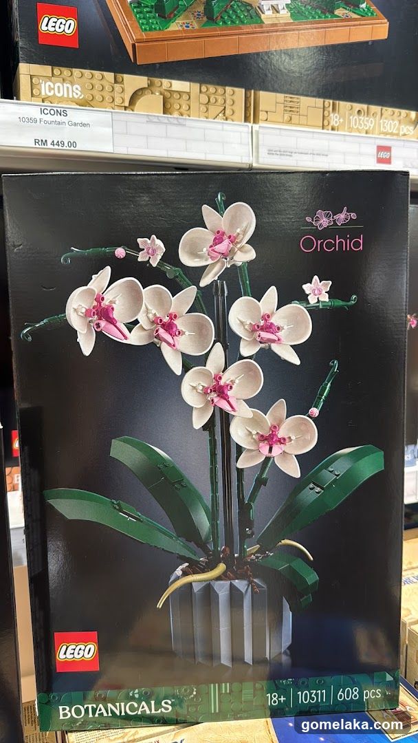 Lego Botanicals Orchid Set Box