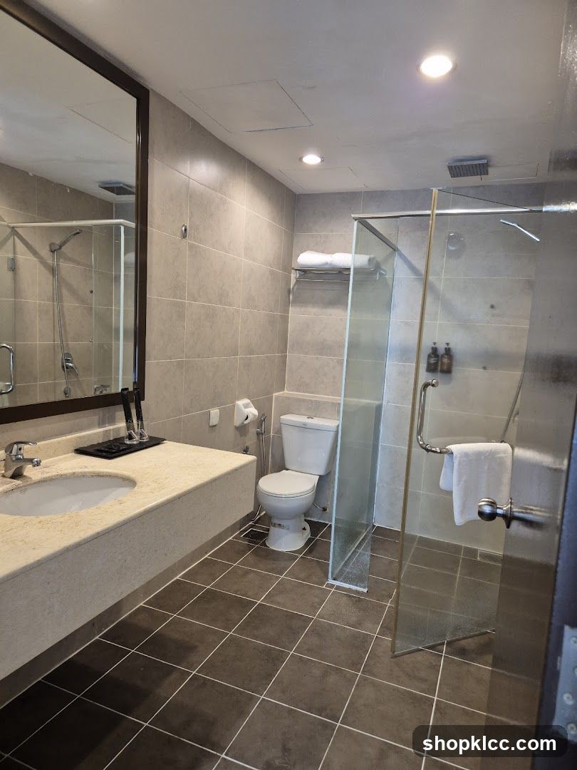 Modern Bathroom with Shower and Vanity