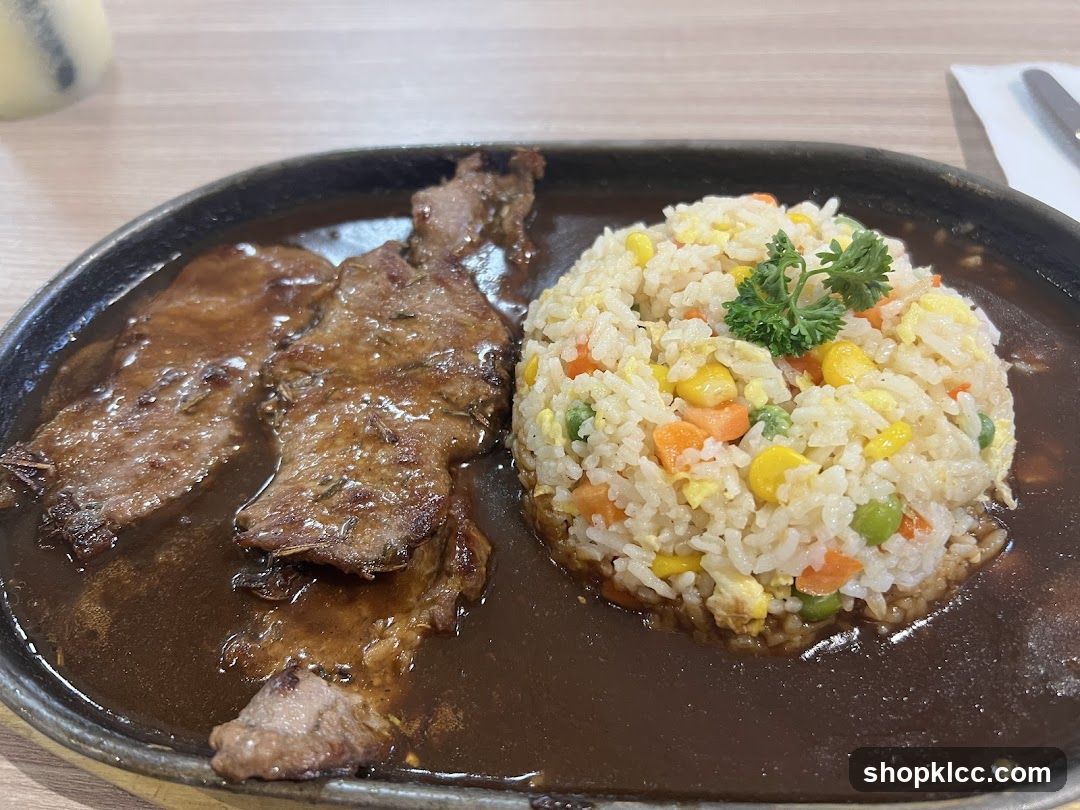 Steak and Fried Rice