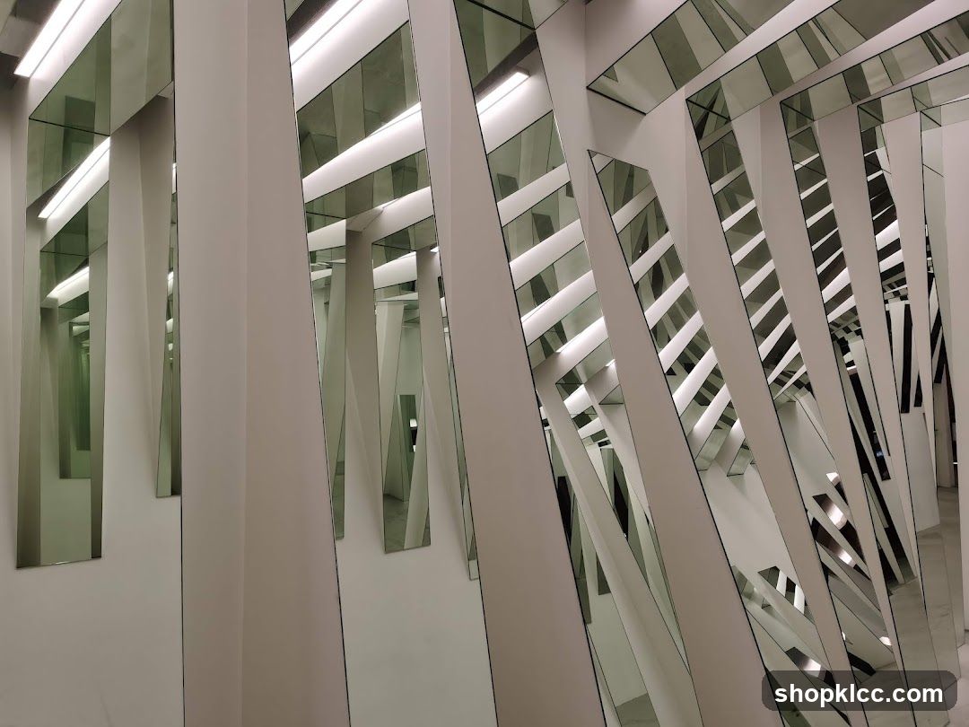 Mirrored Hallway