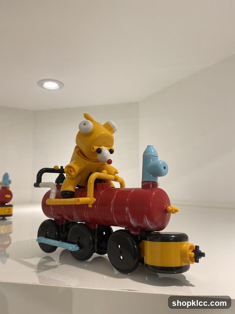 Toy Train with Character