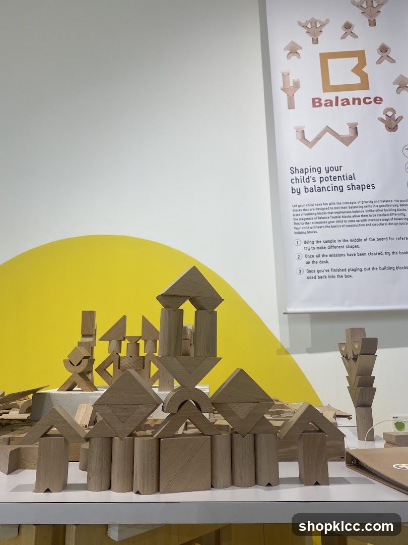 Balance Building Blocks Display