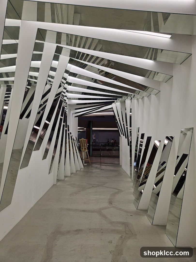 Mirrored Hallway