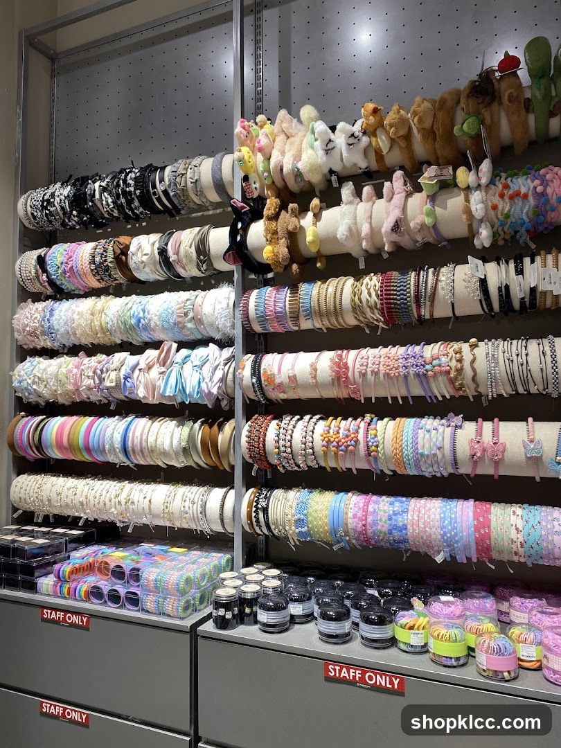 Hair Accessories Display