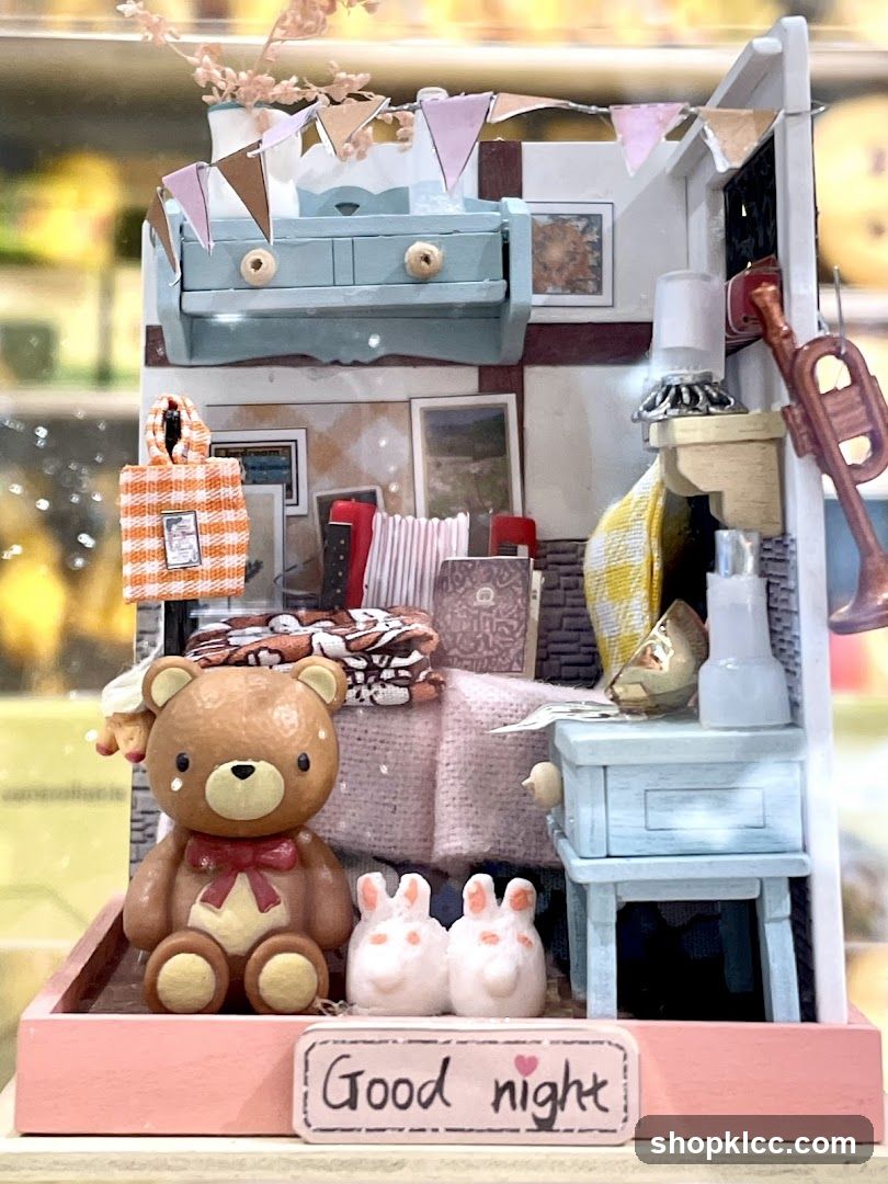 Good Night Miniature Scene