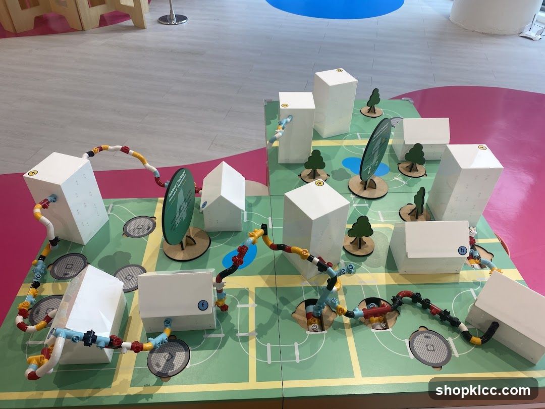 Interactive Building Blocks Display