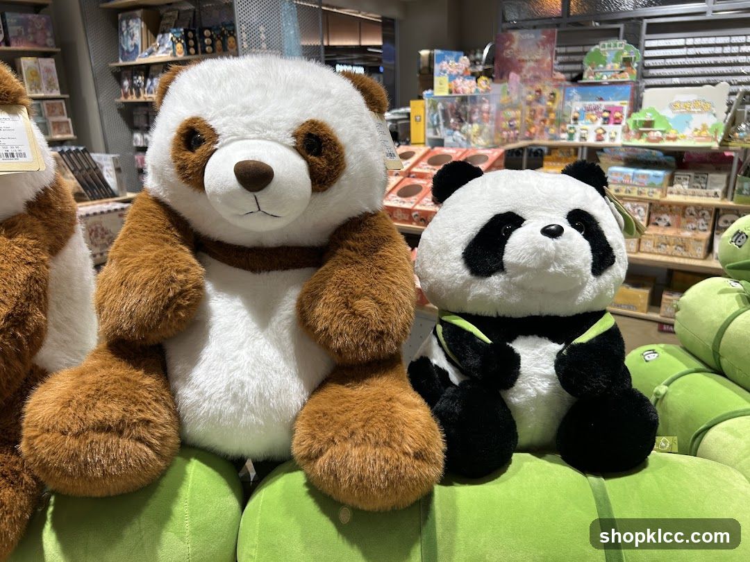 Panda Stuffed Animals in Store