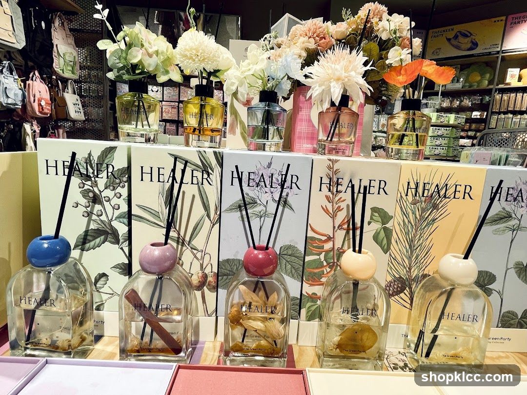 Healer Diffuser Display