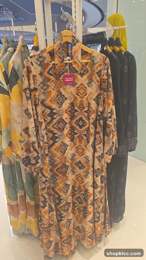 Patterned Dress Display