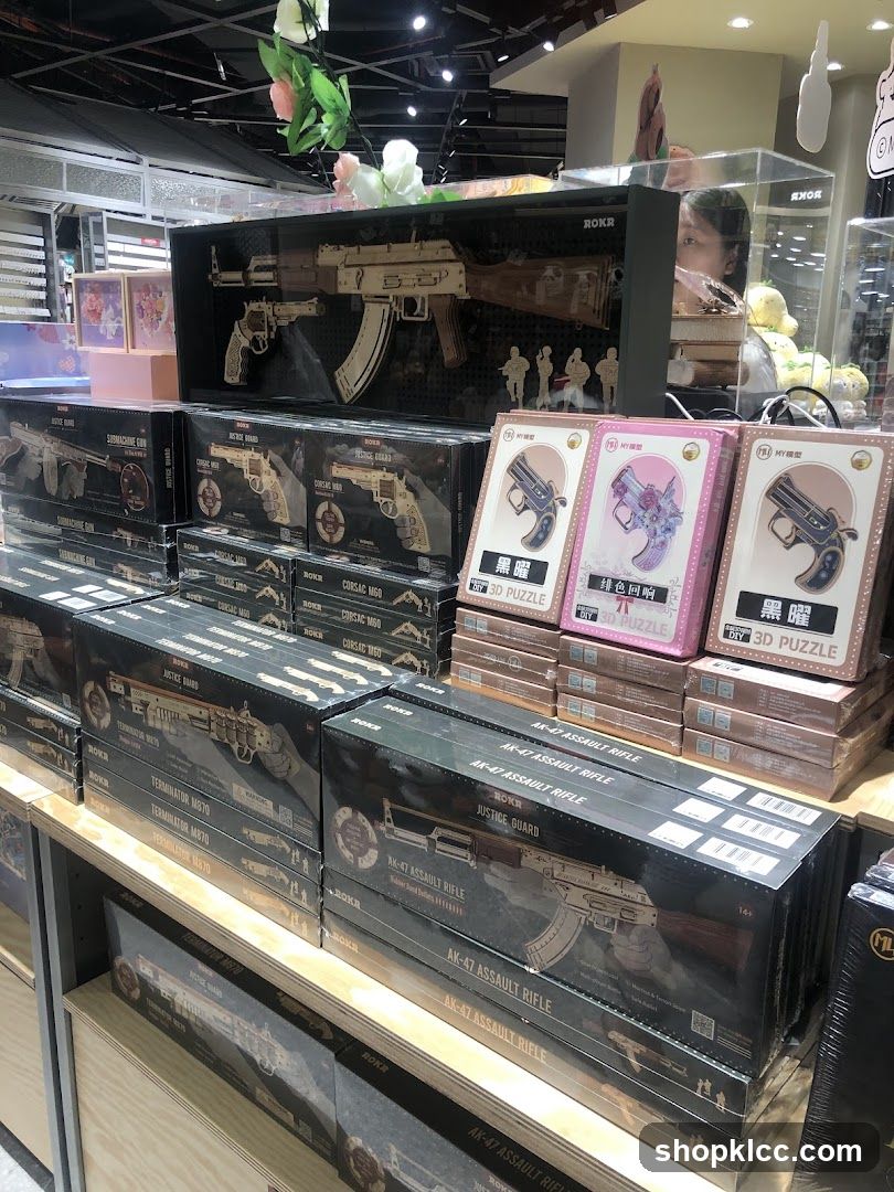 3D Puzzle Display Shelf