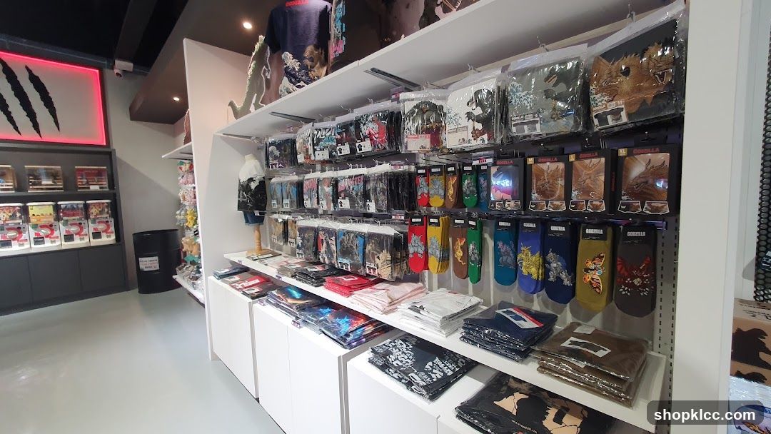 Godzilla Merchandise Display