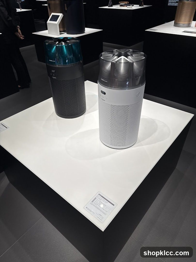Dyson Air Purifiers on Display
